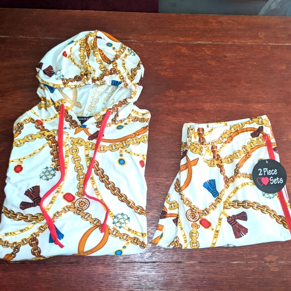 love and ari Pants - Hoodie and Legging Print Set